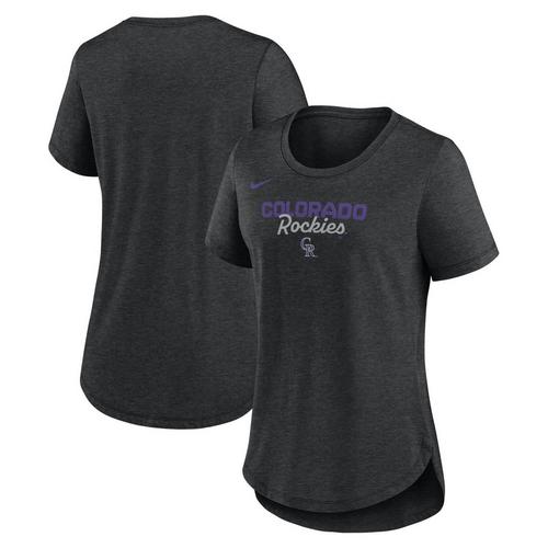 Nike Women's Colorado Rockies Throwback Arched T-Shirt - Primary Image