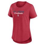 Nike Women's St. Louis Cardinals Throwback Arched T-Shirt - Thumbnail 1 of 2