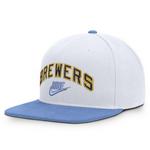 Nike Milwaukee Brewers Cooperstown Collection Pro Snapback Hat - Thumbnail 1 of 4