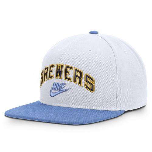 Nike Milwaukee Brewers Cooperstown Collection Pro Snapback Hat - Primary Image