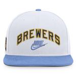 Nike Milwaukee Brewers Cooperstown Collection Pro Snapback Hat - Thumbnail 2 of 4