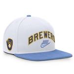 Nike Milwaukee Brewers Cooperstown Collection Pro Snapback Hat - Thumbnail 3 of 4