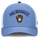 Nike Milwaukee Brewers Rise Trucker Snapback Hat - Thumbnail 2 of 5