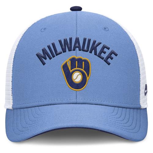 Nike Milwaukee Brewers Rise Trucker Snapback Hat - Primary Image