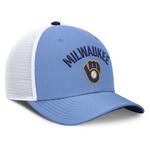 Nike Milwaukee Brewers Rise Trucker Snapback Hat - Thumbnail 3 of 5