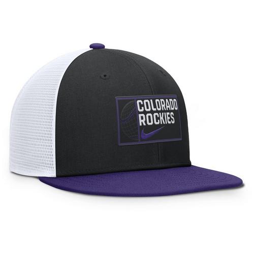 Nike Colorado Rockies Primetime Trucker Snapback Hat - Primary Image