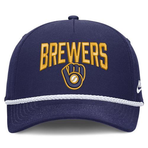 Nike Milwaukee Brewers Cooperstown Collection Rise Snapback Hat - Primary Image