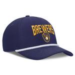 Nike Milwaukee Brewers Cooperstown Collection Rise Snapback Hat - Thumbnail 3 of 4