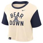 Nike Women's Arizona Wildcats Clear Mantra Cropped T-Shirt - Thumbnail 1 of 2