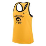Nike Women's Iowa Hawkeyes Racerback Tank - Thumbnail 1 of 2