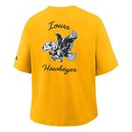 Nike Women's Iowa Hawkeyes Boxy Legacy T-Shirt - Thumbnail 2 of 2