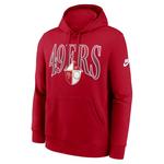 Nike San Francisco 49ers Rewind Arch Hoodie - Thumbnail 1 of 2