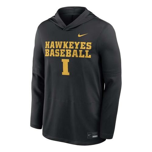 Nike Iowa Hawkeyes Baseball Dugout Long Sleeve T-Shirt - Primary Image