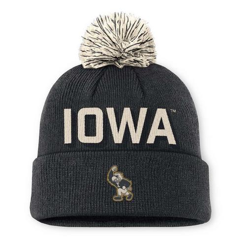 Nike Iowa Hawkeyes Legacy Pom Beanie - Primary Image