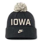 Nike Iowa Hawkeyes Legacy Pom Beanie - Thumbnail 2 of 2