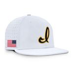 Nike Iowa Hawkeyes DriFit Flat Brim Fitted Hat - Thumbnail 1 of 5