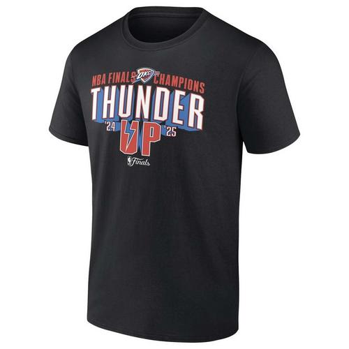 Fanatics Oklahoma City Thunder 2025 Finals Champions Up T-Shirt - Primary Image