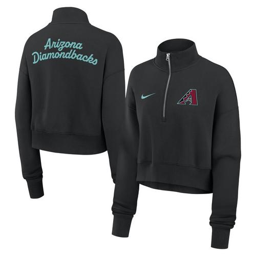 Nike Women's Arizona Diamondbacks Crop 1/2 Zip - Primary Image
