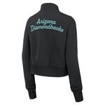 Nike Women's Arizona Diamondbacks Crop 1/2 Zip - Thumbnail 3 of 3