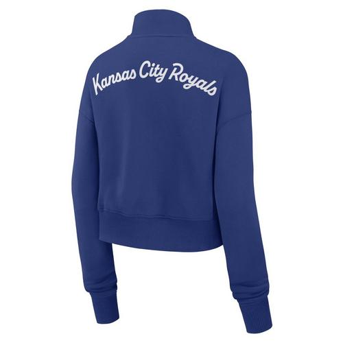 Nike Women's Kansas City Royals Crop 1/2 Zip - Primary Image