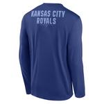 Nike Kansas City Royals Legend Stack Long Sleeve T-Shirt - Thumbnail 2 of 2