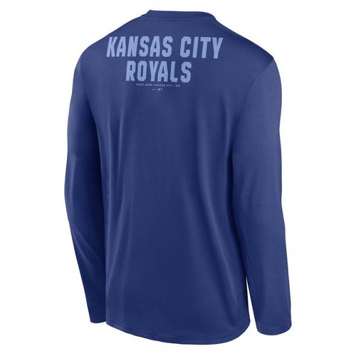Nike Kansas City Royals Legend Stack Long Sleeve T-Shirt - Primary Image