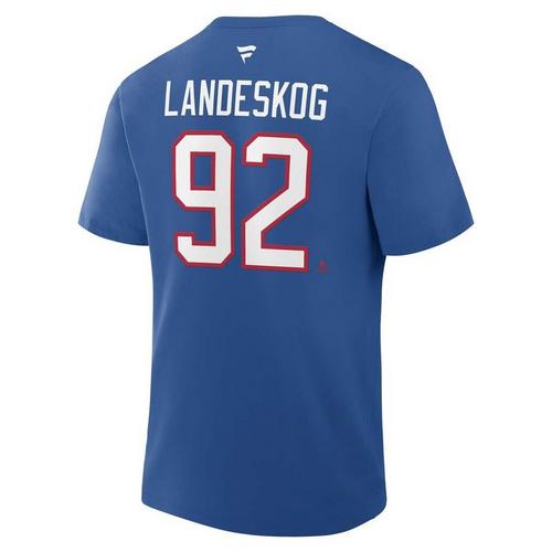 Fanatics Colorado Avalanche Gabriel Landeskog #92 Alternate Name & Number T-Shirt - Primary Image