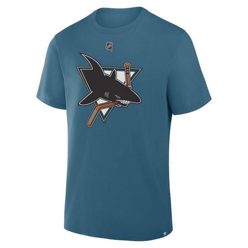 Fanatics San Jose Sharks Macklin Celebrini #71 Alternate Name & Number T-Shirt - Primary Image