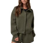 Women's TravisMathew Cloudscape Button Down Jacket - Thumbnail 1 of 5