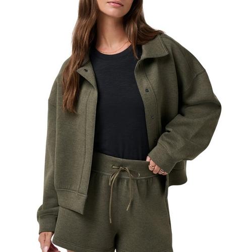 Women's TravisMathew Cloudscape Button Down Jacket - Primary Image