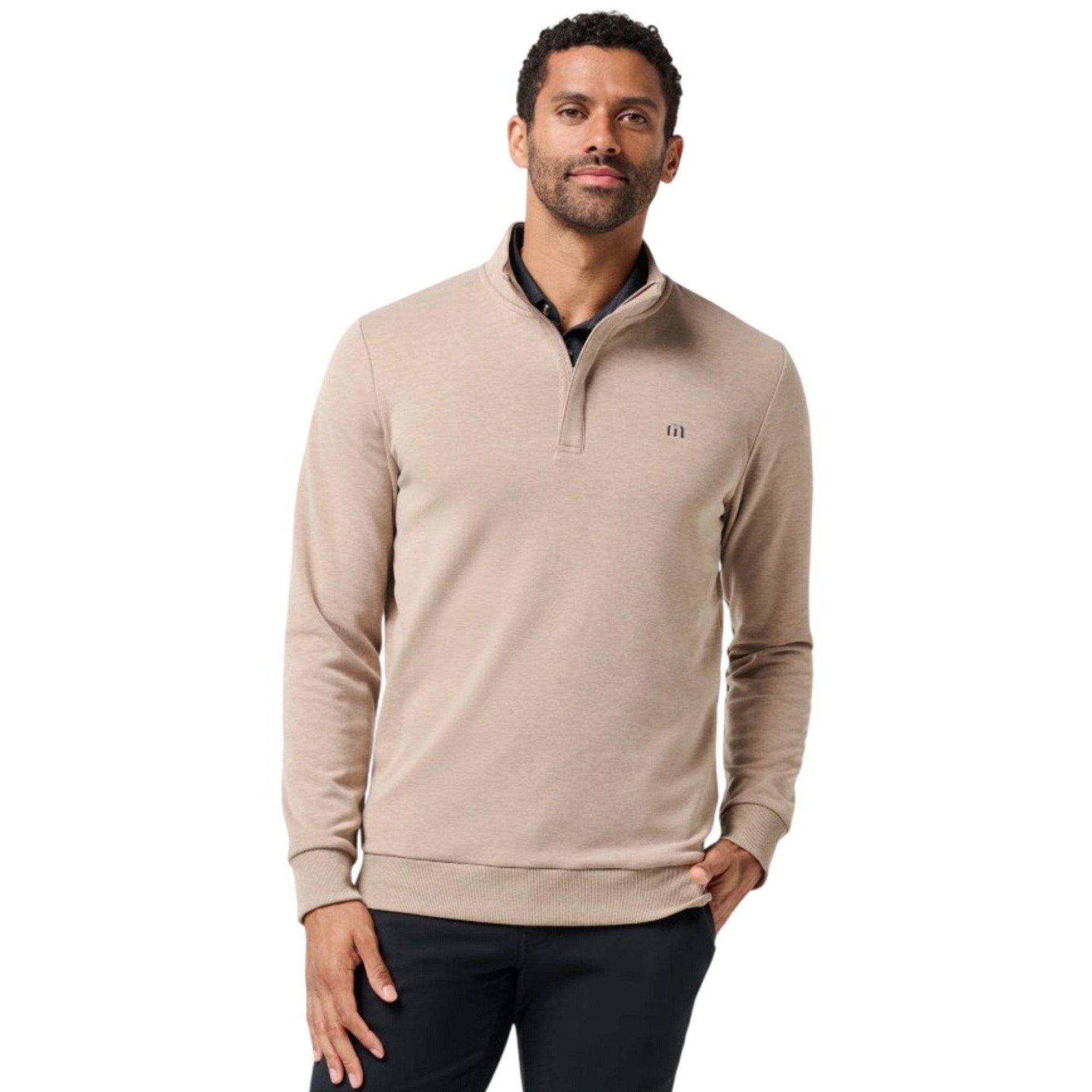 Men's TravisMathew Cloud 2.0 Long Sleeve 1/4 Zip | SCHEELS.com