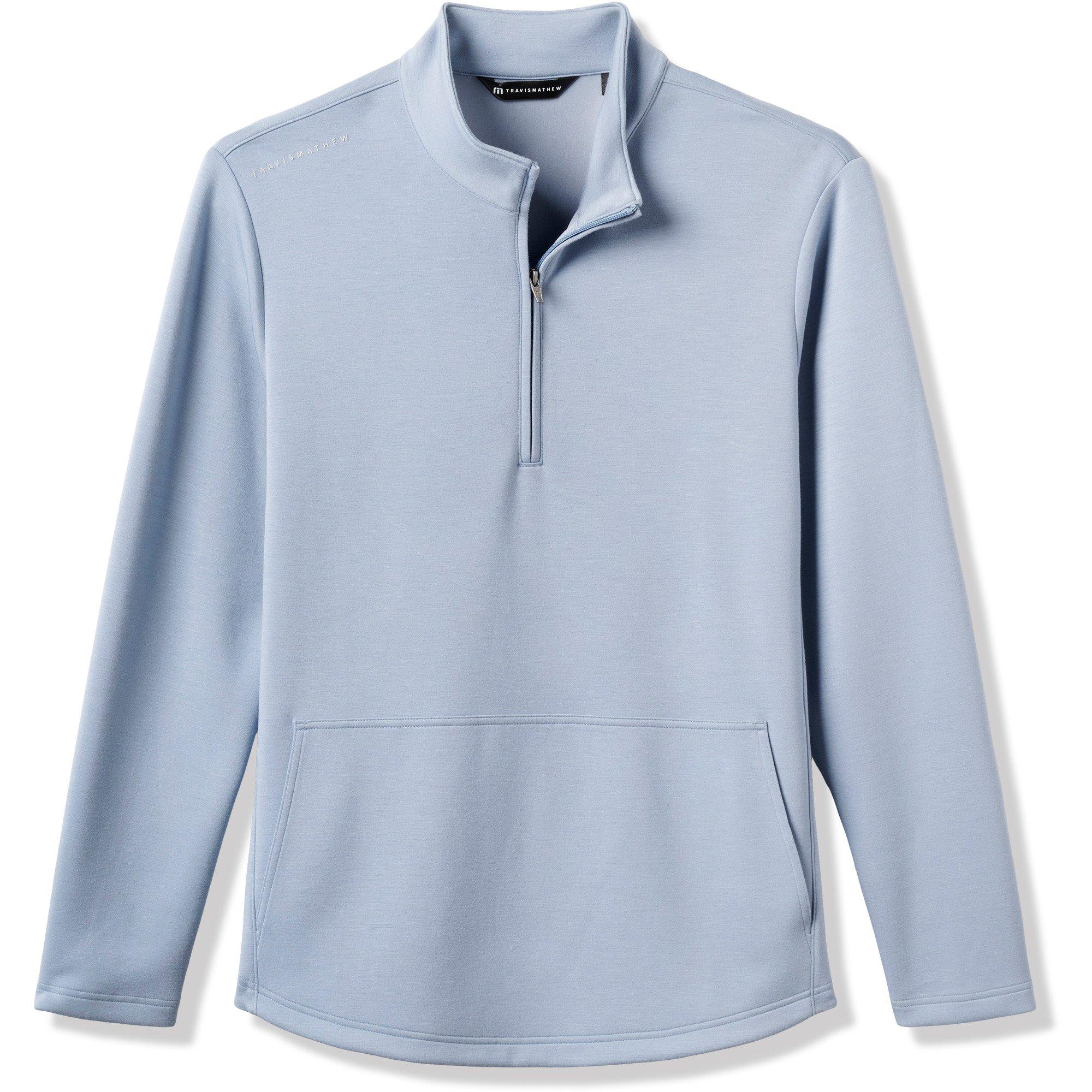 Men's TravisMathew Fibercloud Long Sleeve 1/4 Zip