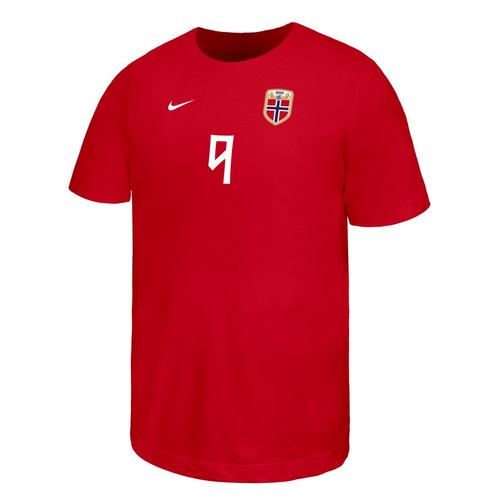 Nike Kids' Norway Erling Haaland #9 Name & Number T-Shirt