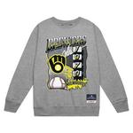 Mitchell and Ness Milwaukee Brewers Overspray Crew - Thumbnail 1 of 2