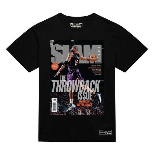 Mitchell and Ness Toronto Raptors Vince Carter Dunk SLAM Cover T-Shirt - Primary Image