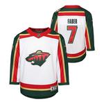 Genuine Stuff Kids' Minnesota Wild Brock Faber #7 25th Anniversary Jersey - Thumbnail 1 of 3