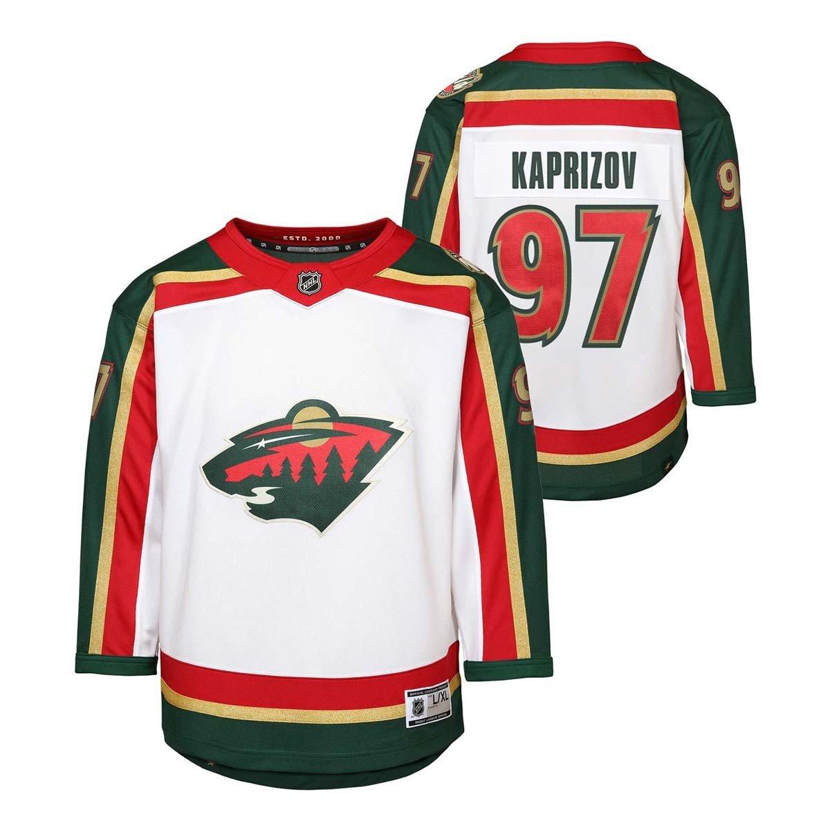Genuine Stuff Kids' Minnesota Wild Kirill Kaprizov #97 25th