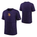 Nike Kids' Minnesota Vikings Velocity T-Shirt - Thumbnail 3 of 3