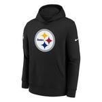 Nike Kids' Pittsburgh Steelers 2025 Sideline Club Hoodie - Thumbnail 2 of 3