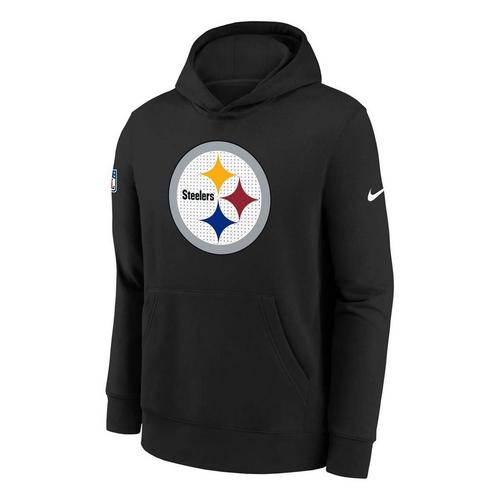 Nike Kids' Pittsburgh Steelers 2025 Sideline Club Hoodie - Primary Image
