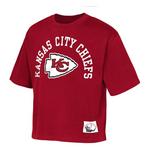 Nike Girls' Kansas City Chiefs Oversized Crop - Thumbnail 1 of 3