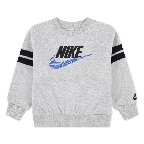 Toddler Nike Sportswear In The Zone French Terry Oversized Crewneck Sweatshirt - Primary Image