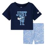 Baby Girls' Nike Lace It Up T-Shirt and Shorts Set - Thumbnail 1 of 4