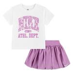 Girls' Nike Lace It Up Scooter Skort Set - Thumbnail 1 of 5