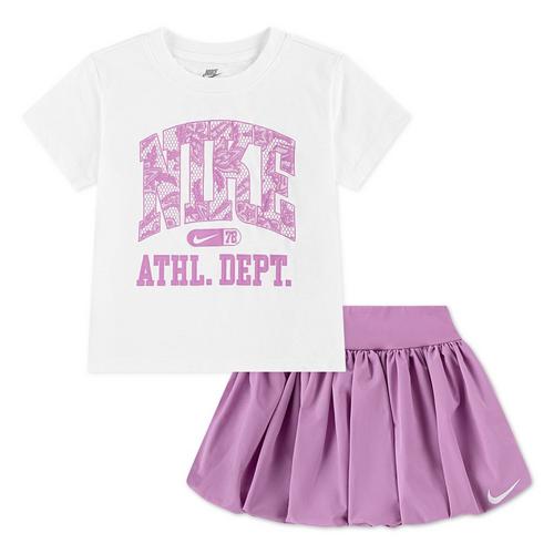 Girls' Nike Lace It Up Scooter Skort Set - Primary Image