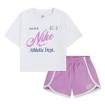 Toddler Girls' Nike Tennis Lifestyle Sprinter T-Shirt Set - Thumbnail 1 of 5