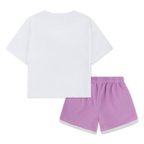 Toddler Girls' Nike Tennis Lifestyle Sprinter T-Shirt Set - Primary Image