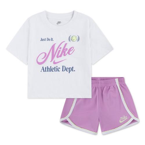Girls' Nike Tennis Lifestyle Sprinter T-Shirt Set - Primary Image