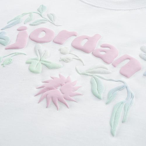 Girls' Jordan Puff Floral T-Shirt - Primary Image