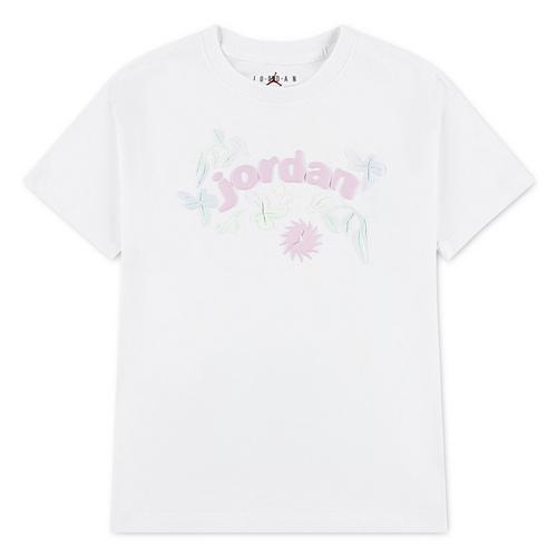 Girls' Jordan Puff Floral T-Shirt - Primary Image
